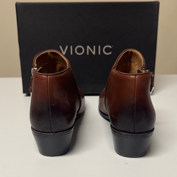 Vionic Women's Brown Ankle Booties - Picture 2 of 5